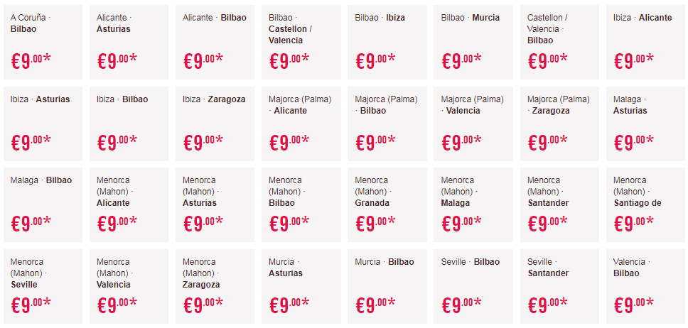 Volotea: авиабилеты по Европе от 9€!