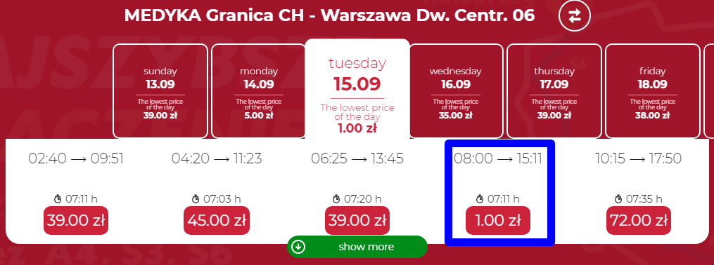 Neobus: поездки по Польше всего за 7 грн! Или как доехать в Варшаву из Львова за 30 грн.