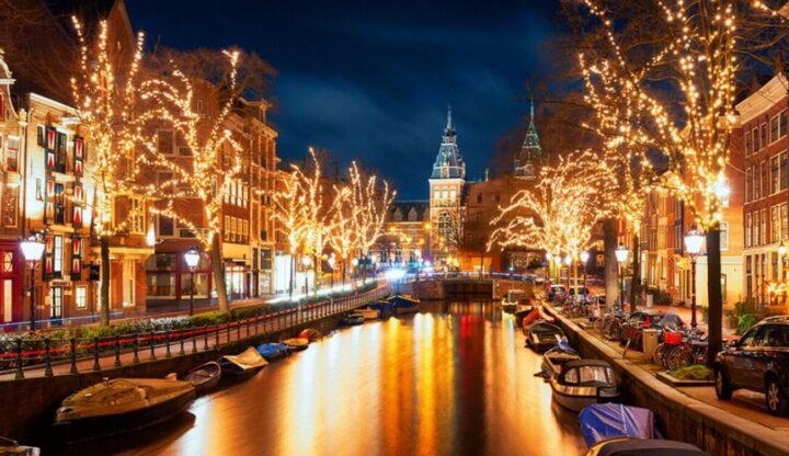 Амстердам на Рождество из Львова