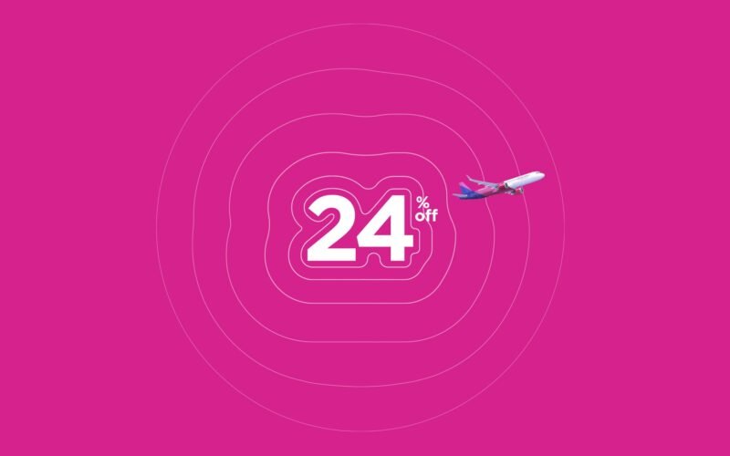 Wizz Air: быстрая распродажа билетов с 24% скидкой