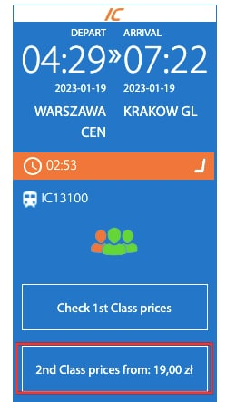 Розпродаж PKP Intercity: потяги по Польщі від 14 злотих