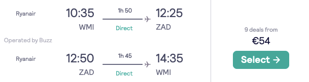 Авіа Варшава — Хорватія всього від €49 туди й назад!