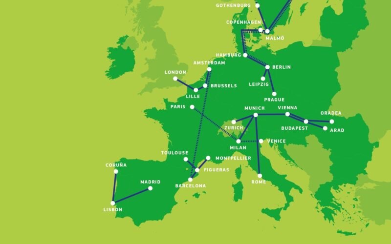 ЄС оголосили про 10 масштабних залізничних маршрутів