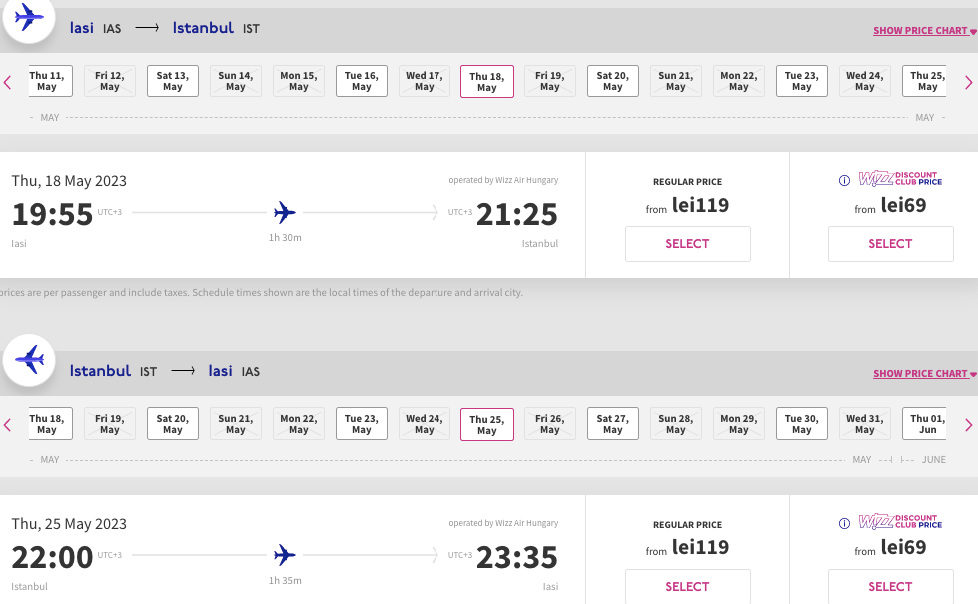 Авіаквитки з Румунії в Стамбул за €48!