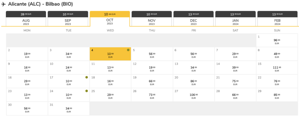 Vueling: розпродаж авіа по Європі від €9!