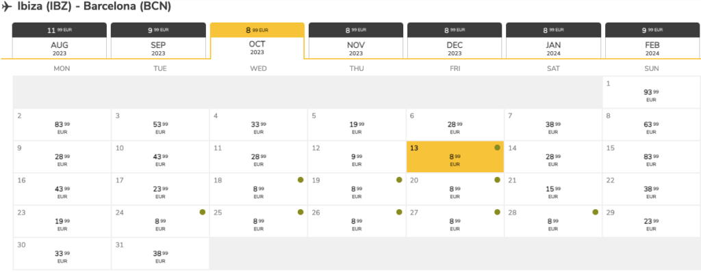 Vueling: розпродаж авіа по Європі від €9!