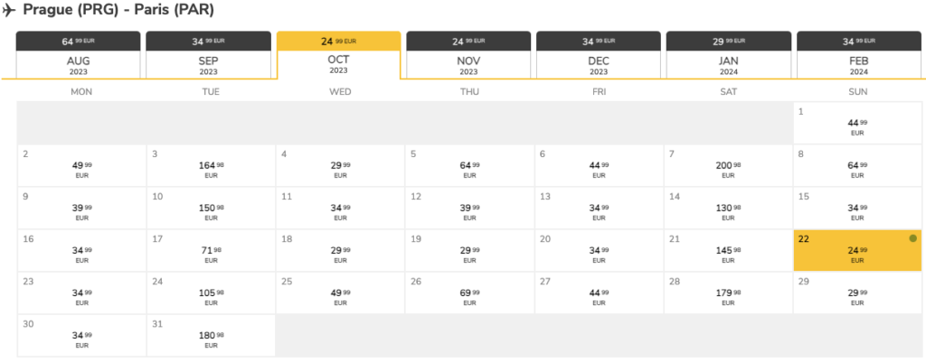 Vueling: распродажа авиа по Европе от €9!