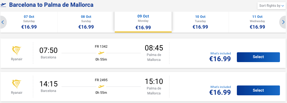 Барселона, Майорка и Мадрид в одном путешествии из Будапешта всего за €95!