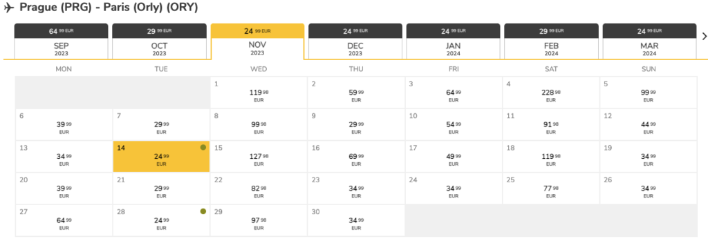 Vueling: распродажа авиа по Европе от €9!