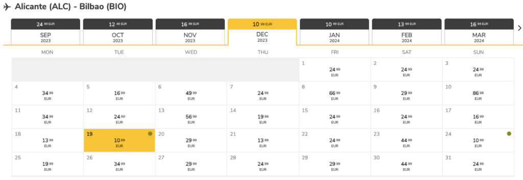 Vueling: распродажа авиа по Европе от €9!