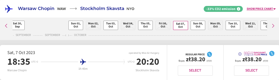 Wizz Air: розпродаж квитків з по Європі від €9!