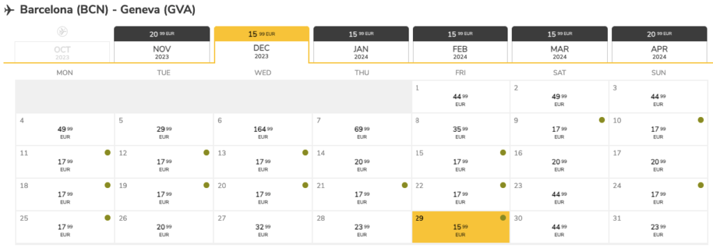 Vueling: распродажа авиа по Европе от €11!