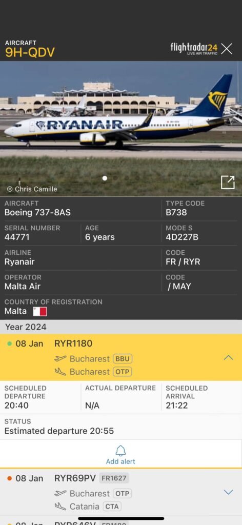 Ryanair завершив найкоротший політ в історії