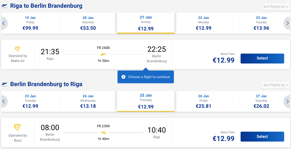 Рим, Берлін або Париж з Риги всього від €26 туди й назад!
