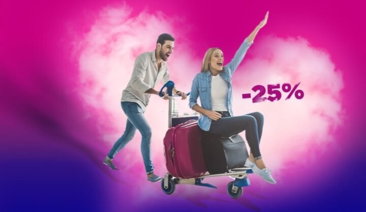 Wizz Air: распродажа билетов в День Святого Валентина с 25% скидкой!