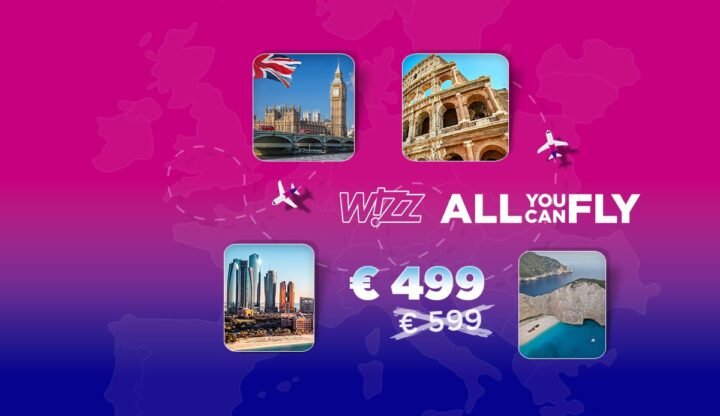 Wizz Air предлагает купить проездной на год