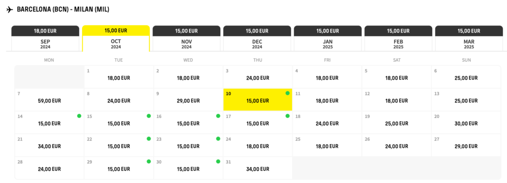 Vueling: распродажа авиа по Европе от €11!