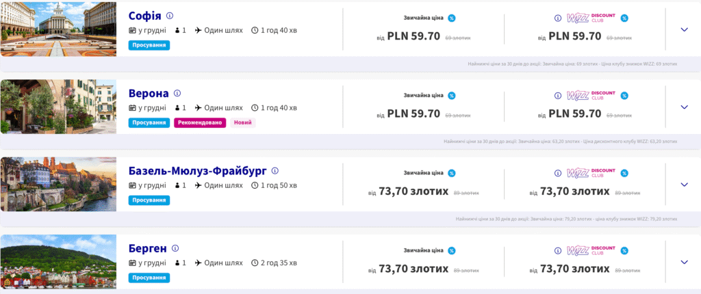 Wizz Air: проводить флеш-розпродаж!