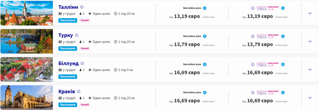 Wizz Air: проводить флеш-розпродаж!