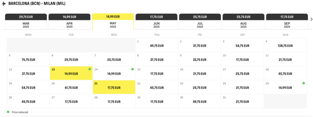 Vueling: розпродаж авіа по Європі від €9!