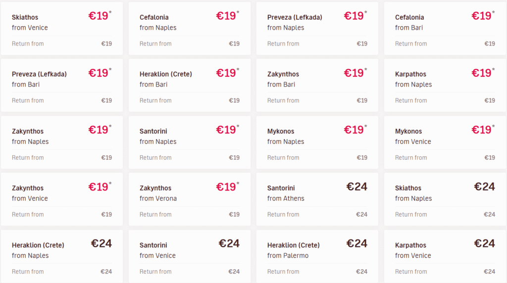 Volotea: розпродаж квитків по Європі за €19!