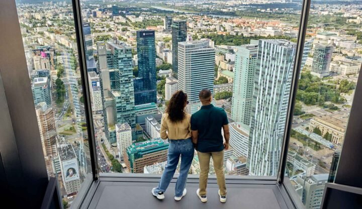У Варшаві незабаром відкриють нові оглядові майданчики У Варшаві незабаром відкриють нові оглядові майданчики Varso Tower