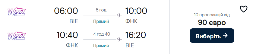 Прямі рейси з Відня на Мадейру за €90