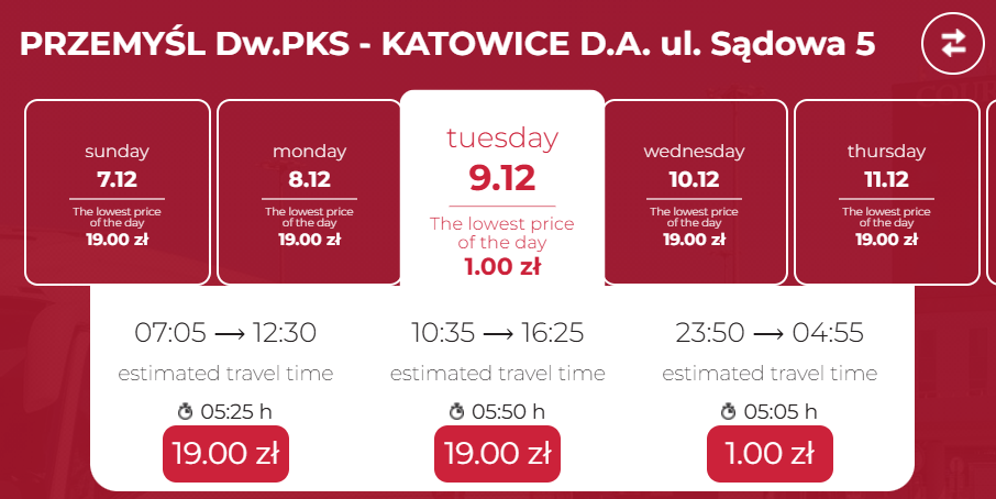 Neobus пропонує автобусні квитки по Польщі від 1 злотого — до 21 грудня!