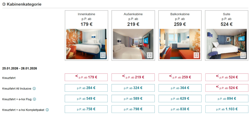 4-денний круїз Італія/Франція/Іспанія лише за €179!