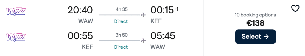 Дешеві квитки з Варшави до Ісландії: подорож до Рейк’явіка від €135