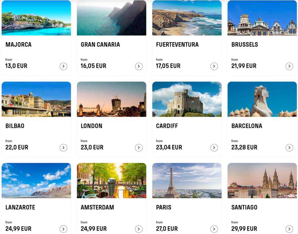 Vueling: розпродаж авіа по Європі від €10!